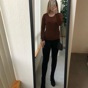 Shimmery Copper Sweater